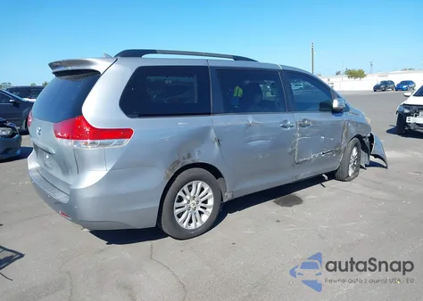 2014 Toyota Sienna Xle V6 8 Passenger from USA, damaged, VIN 5TDYK3DC2ES520899